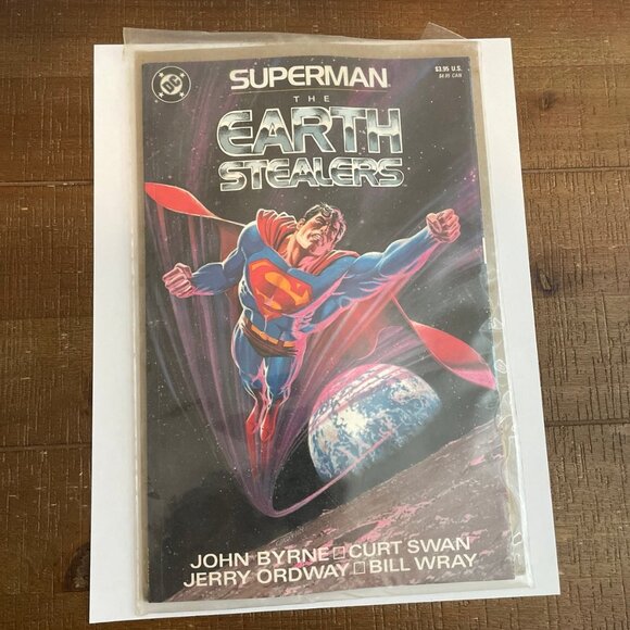 Superman The Earth Stealers Comic Book - Picture 3 of 3